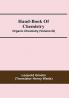 Hand-Book Of Chemistry; Organic Chemistry (Volume IX)