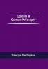 Egotism In German Philosophy