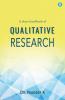 A Short Handbook Of Qualitative Research