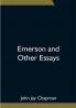 Emerson and Other Essays