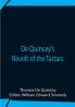 De Quincey'S Revolt Of The Tartars