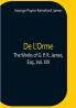 De L'Orme.The Works Of G. P. R. James Esq. Vol. Xvi