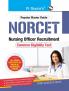 NORCET : Nursing Officer Recruitment Common Eligibility Test Guide