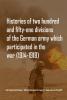 Histories of two hundred and fifty-one  divisions of the German army which participated in the war (1914-1918)