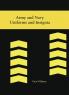 Army and Navy Uniforms and Insignia