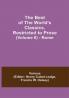 The Best of the World's Classics Restricted to Prose (Volume II) - Rome