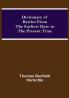 Dictionary of Battles From the Earliest Date to the Present Time