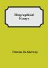 Biographical Essays