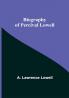 Biography of Percival Lowell