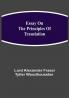 Essay on the Principles of Translation