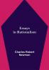 Essays in Rationalism