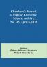 Chambers's Journal of Popular Literature Science and Art No. 745 April 6 1878