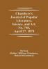 Chambers's Journal of Popular Literature Science and Art No. 748 April 27 1878