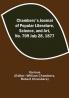 Chambers's Journal of Popular Literature Science and Art No. 709 July 28 1877