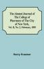 The Alumni Journal Of The College Of Pharmacy Of The City Of New York Vol. Ii No. 2 February 1895