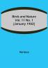 Birds and Nature Vol. 11 No. 1 [January 1902]