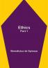 Ethics — Part 1
