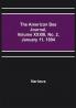 The American Bee Journal Volume XXXIII No. 2 January 11 1894