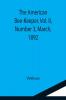 The American Bee-Keeper Vol. II Number 3 March 1892