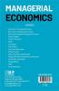 MANAGERIAL ECONOMICS
