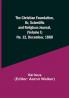 The Christian Foundation Or Scientific and Religious Journal (Volume I) No. 12 December 1880