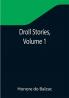 Droll Stories Volume 1