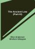 The Ancient Law (Part-III)