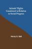 Animals' Rights Considered In Relation To Social Progress
