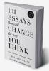 101 Essays That Will Change The Way You Think