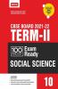 Class 10-100 Percent Exam Ready CBSE Board Term 2 Objective Question Bank Social Studies