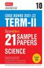 Class 10-Score More 21 Sample Papers CBSE Term 2- Science