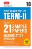 Class 10-Score More 21 Sample Papers CBSE Term 2- Mathematics Standard