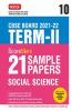 Class 10-Score More 21 Sample Papers CBSE Term 2- Social Science