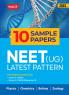 MTG NEET 10 Sample Papers & Mock Test Papers For 2023 Exam with Latest Pattern - Model Test Papers for NEET Physics Chemistry Biology (Botany & Zoology)