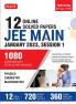 MTG 12 JEE Main Online 2023 (Session-1) Solved Papers with Chapterwise Graphical Analysis | PYQs for Physics Chemistry & Mathematics | JEE Main PYQs