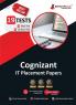 Cognizant Placement Papers 2023 : Preparation Guide - 10 Mock Tests and 9 Sectional Tests (1200 Solved Objective Questions) with Free Access To Online Tests