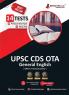 UPSC CDS OTA General English Book 2023 (English Edition) - 10 Mock Tests and 4 Previous Year Papers (1600 Solved Questions) with Free Access to Online Tests