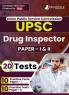 UPSC Drug Inspector Book 2024 (Paper I and Paper II) - 20 Practice Tests (1500 Solved Questions) with Free Access To Online Tests