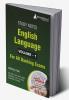 English Language (Vol 1) Topicwise Notes for All Banking Related Exams | A Complete Preparation Book for All Your Banking Exams with Solved MCQs | IBPS Clerk IBPS PO SBI PO SBI Clerk RBI and Other Banking Exams