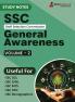 Study Notes for SSC General Awareness (Vol 2) - Topicwise Notes for CGL CHSL SSC MTS CPO and Other SSC Exams with Solved MCQs