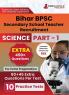 Bihar Secondary School Teacher Science Book 2023 (Part I) Conducted by BPSC - 10 Practice Mock Tests (1200+ Solved Questions) with Free Access to Online Tests