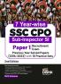 7 Year-wise SSC CPO Sub-Inspector SI Paper 1 Recruitment Exam Previous Year Solved Papers (2017 - 2023) with 10 Practice Sets 2nd Edition