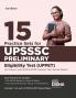 15 Practice Sets for UPSSSC UPPET 3rd Edition