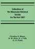 Collections of the Minnesota Historical Society for the Year 1867