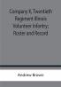 Company K Twentieth Regiment Illinois Volunteer Infantry; Roster and Record