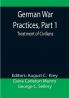 German War Practices Part 1: Treatment of Civilians