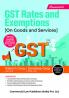 GST Rates & Exemptions (on Goods & Service)