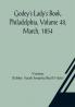 Godey's Lady's Book Philadelphia Volume 48 March 1854