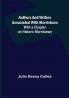 Authors and Writers Associated with Morristown ; With a Chapter on Historic Morristown