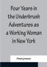 Four Years in the Underbrush Adventures as a Working Woman in New York